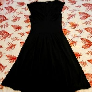 Black cocktail dress
